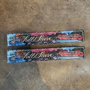 KVD NIB Full Sleeve Tubing Long+defining Mascara - Ink Black set of 2 full size